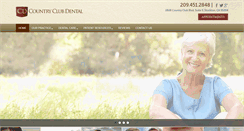 Desktop Screenshot of countryclubdentalcare.com